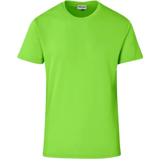 Kids All Star T-Shirt Lime Green Front